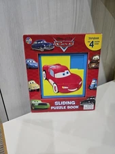 Disney Pixar Cars Lightning McQueen Sliding Puzzle Book
