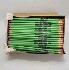 Vintage Full Box ~ 140Pcs of Advertising Mortuary Funeral Home 7.5" Pencils  NOS