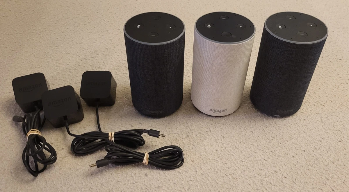 Amazon Echo (2nd Generation) Alexa Gray Smart Speakers for sale - eBay