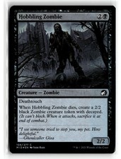MAGIC TG: Innistrad: Midnight Hunt #106 Hobbling Zombie Common,Foil .M2A