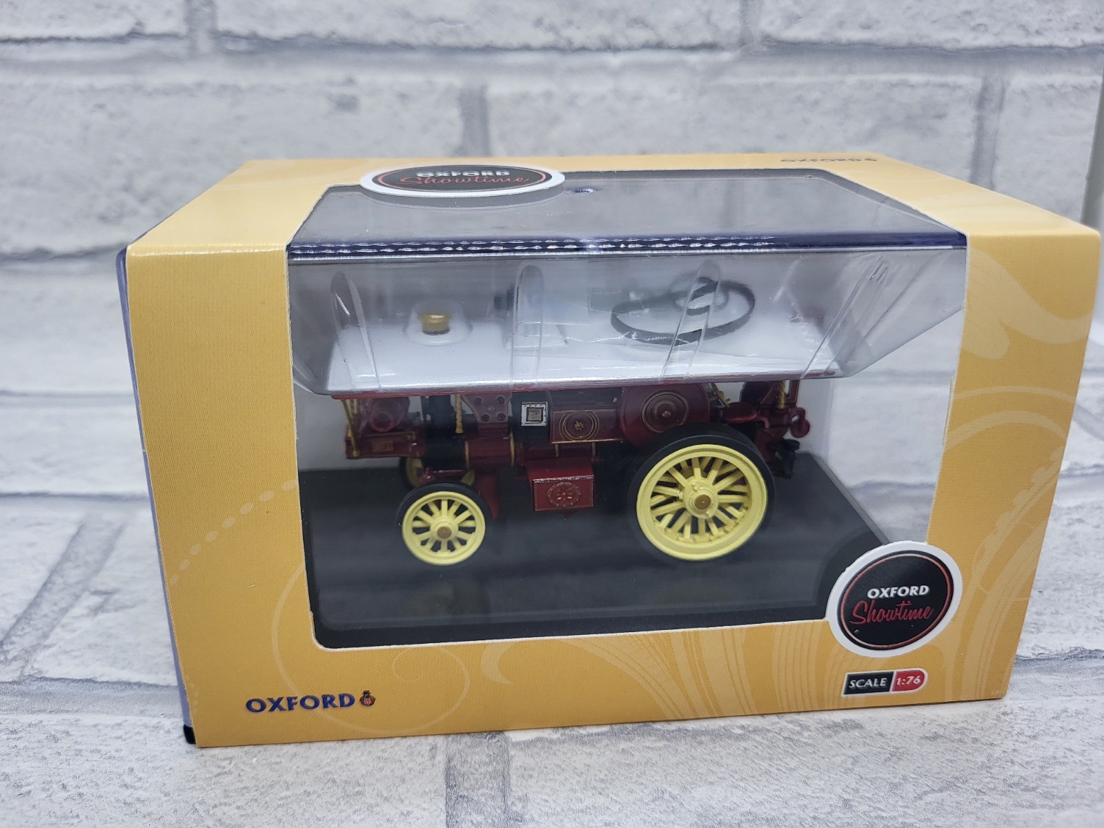 Oxford Diecast 76BUR005 Burrell Showmans Loco No.1 OO Gauge