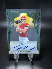 2025 Leaf Trinity - Tyler Cherry /25 Green Foil Clear Auto # CA-TC1