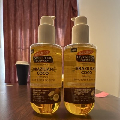 Palmer's Coconut Oil Formula Brazilian Coco Firming Body Oil Vit E 6.5 fl oz
