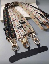 Crossbody Mobile Phone Lanyard Floral Anti-Theft Lanyard + Phone Attachment