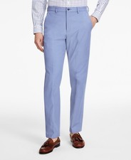 Michael Kors Mens Classic fit Dress Pants 32 / 30 Light Blue Solid Stretch