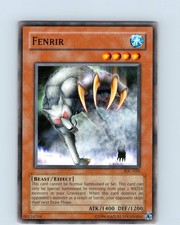 Yu-Gi-Oh TCG Fenrir IOC-020 Unlimited Regular Common Card NM
