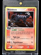 Houndoom HOLO FOIL 7/115 EX UNSEEN FORCES POKEMON CARD