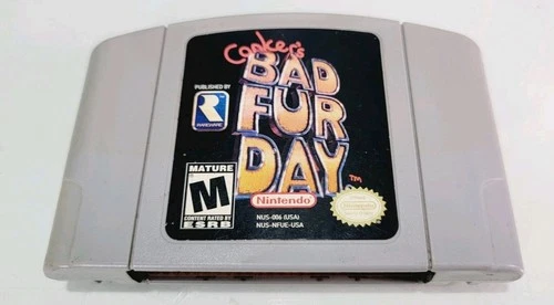 New ListingConker's Bad Fur Day Nintendo N64 Authentic Clean Tested See Read