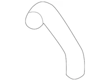 Genuine Subaru PCV Hose 11815AC88E