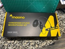 Maono Condeser Studio Microphone Set PM320 Series Open Box Never Used