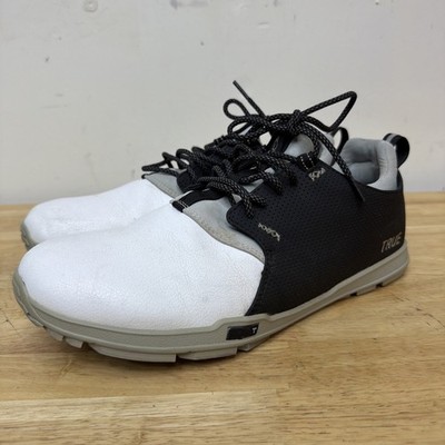 True Linkswear Original 1.2 Golf Shoe - White/Black 12 Waterproof Wide Toe Box