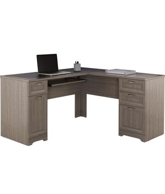 Realspace Magellan L Desk Gray 58.78W x 30H x 58.78D New In Box