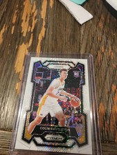 2023-24 Panini Prizm Colin Castleton White Sparkle