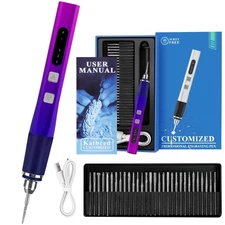 [Dual-Directional Rotation] Electric Engraving Pen, Ultimate Cordless Engravi...