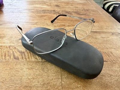 Safilo Elasta E 7245 6LB 145 Ruthenium Men's Eyeglasses Frames