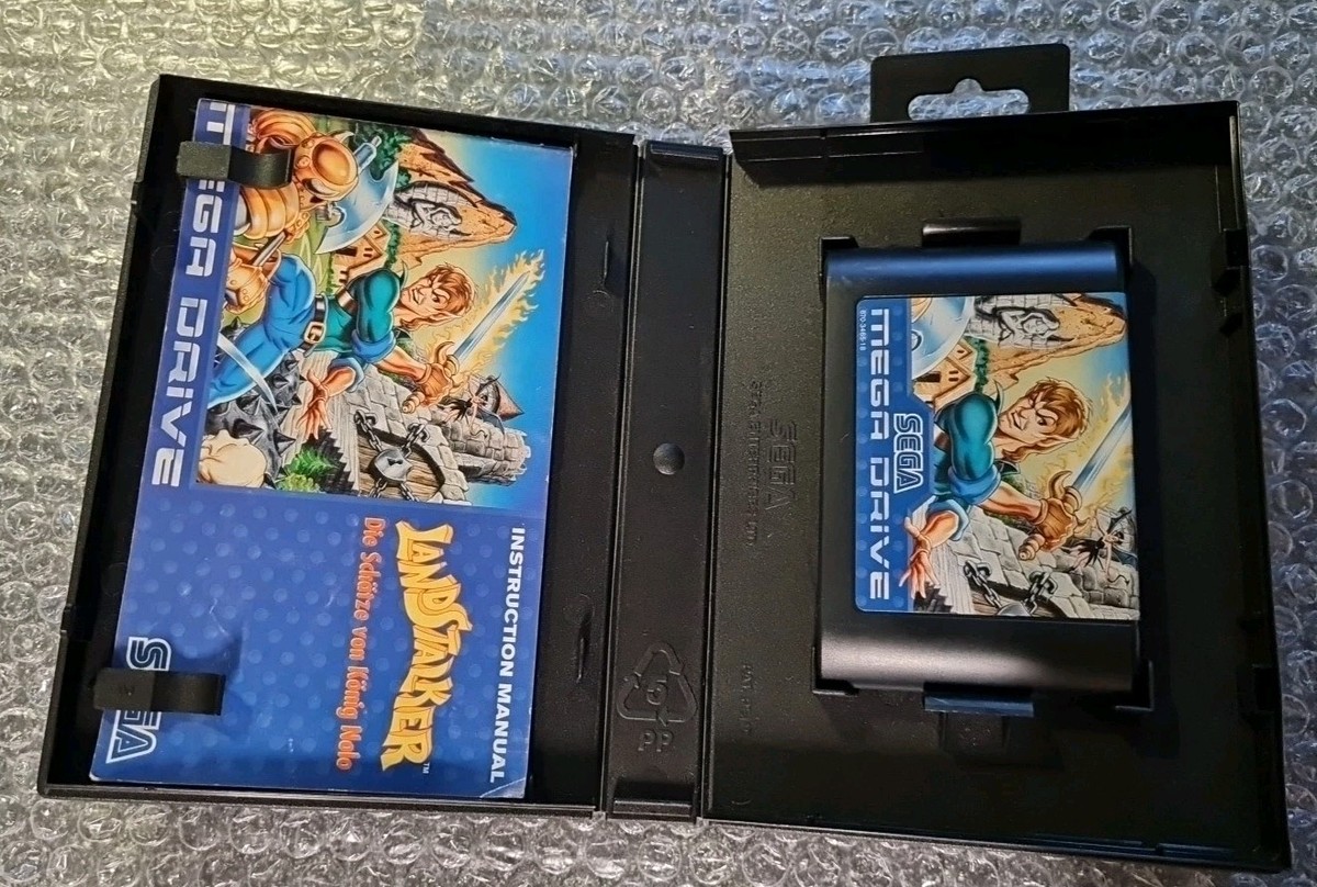 Landstalker Sur Sega Mega Drive, Version Française PAL, Complet, Bon état