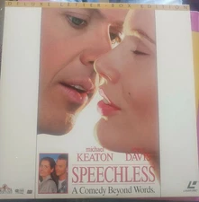Speechless Laserdisc LD Videodisc Letterboxed VG Condition 