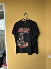 Vintage 1990 AC/DC Mistress For Christmas Tour T-Shirt Size M