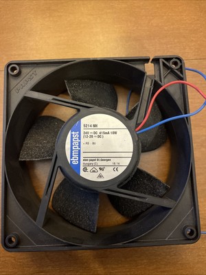  EBMPapst 5214NH Cooling Fan 24VDC. New Free Shipping 