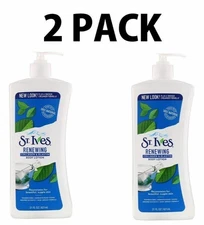2 Pack - St. Ives Body Lotion Renewing Collagen & Elastin, 2x400 ML /13.5 Fl. Oz