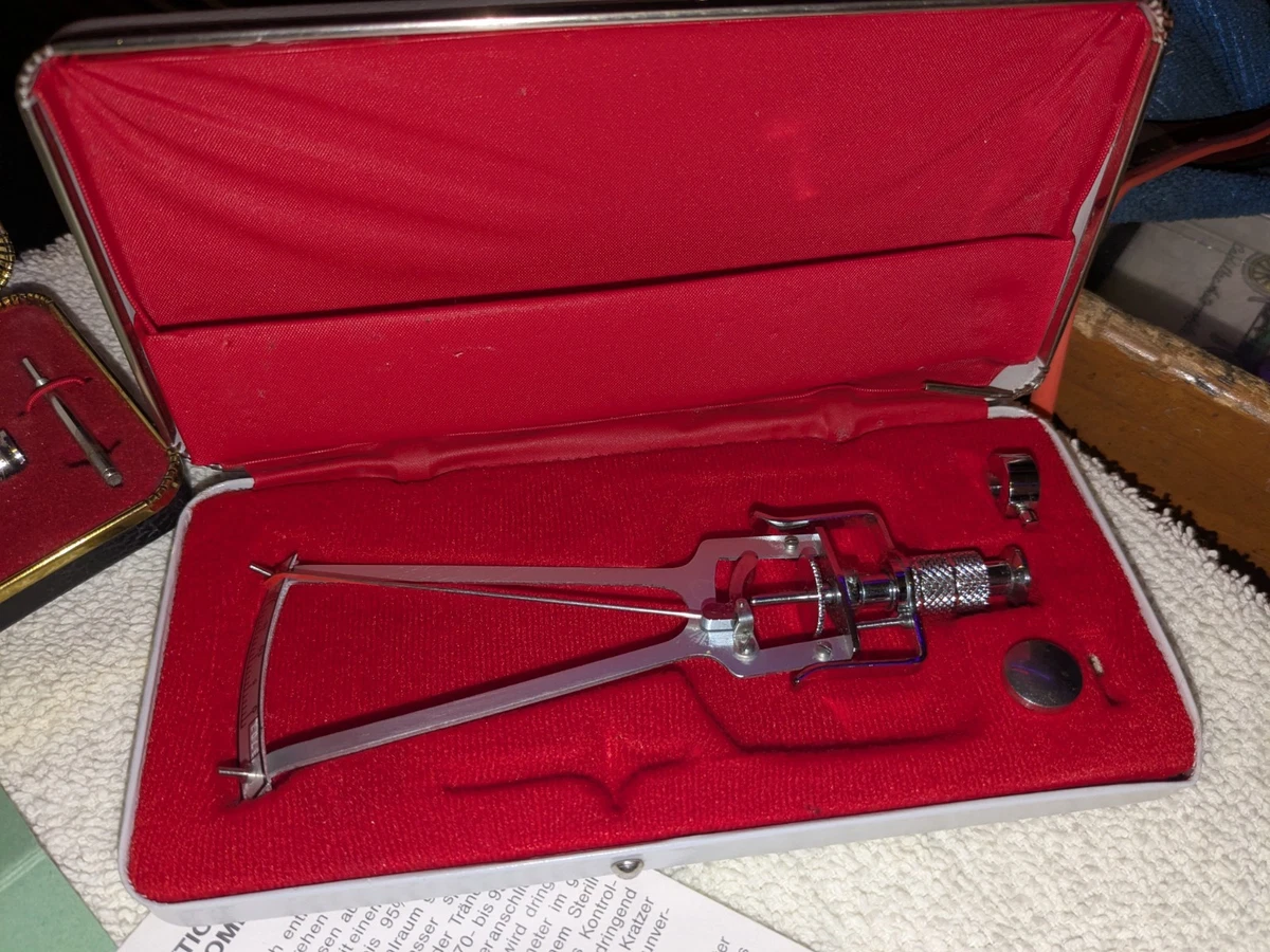 3 Schioetz Tonometers Made In Germany