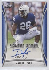 2021 Leaf Signature Blue Odafe Oweh Jayson Oweh #BA-JO1 Auto no9