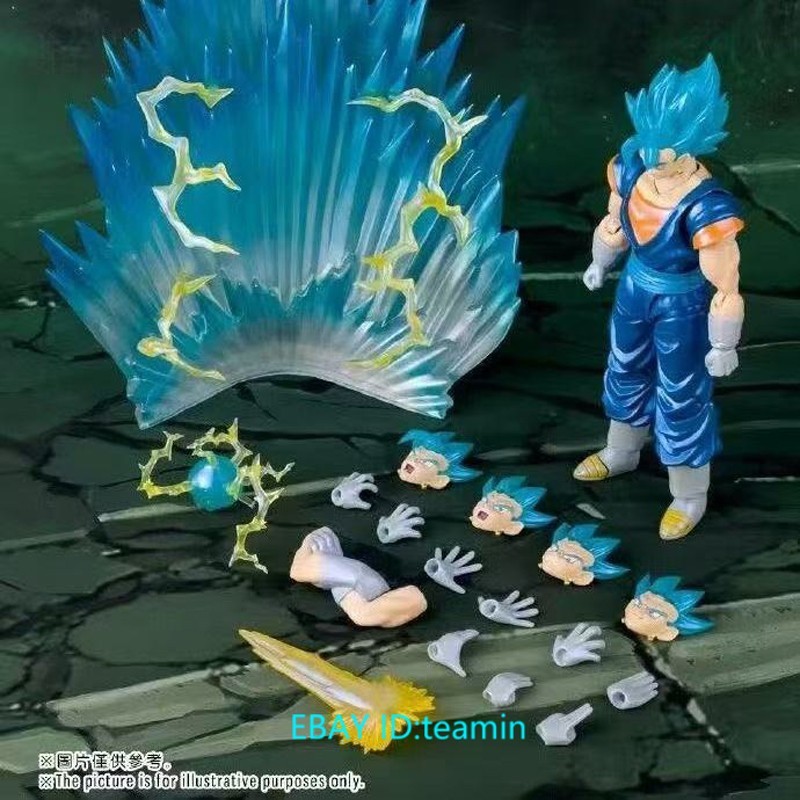 DEMONIACALFIT ベジットブルー NYCCver&oc-toys Demoniacal Fit Super Saiyan God Vegetto Trump Card Blue Hair 1/12