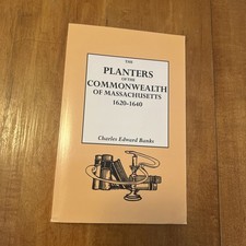 The Planters of the Commonwealth in Massachus...