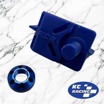 1/24 Slot Car Racing Tapered Guide Flag & Pin Nut - KC Racing