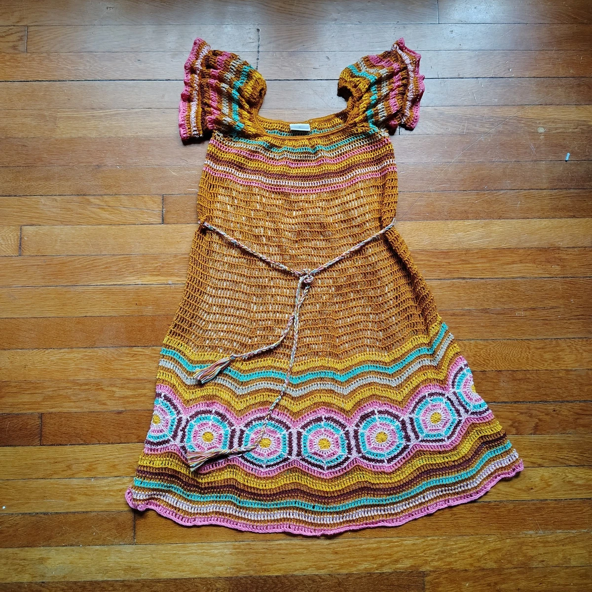 white christmas dresses Crochet Tango Dress main image 1