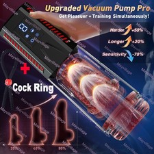 Male Masturbaters Automatic HandsFree Thrusting Cup Rotating Stroker Men Sex Toy
