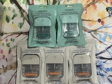 Set of 5 Pocket Spray Sanitizers 2 Aloe Cucumber mint 3 White Tea blossom