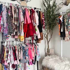 50pc Kids Clothing Wholesale Resale Lot Mixed Brands Dresses Tops Sets Bundle