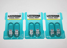  6 LISTERINE COOL MINT POCKETMIST ORAL CARE MIST SPRAYS 7.7 ML