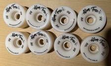 Atom Wheels Atom Tone 97a Skate Wheels 8-Pack, White/Cream