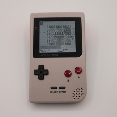 Nintendo Game Boy Pocket Custom IPS Mod Brightness Adjustment Cosmetic Flaw