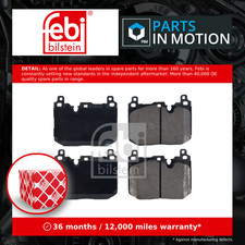 Brake Pads Set fits BMW 118 F40 1.5 Front 2019 on B38A15A 34106889266 Febi New