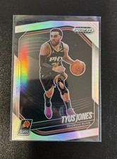 2024-2025 Panini Prizm Black Tyus Jones Phoenix Suns Prizm True Silver