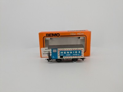 Bemo 2274 321 - Covered Freight Car Henniez - HOm Scale