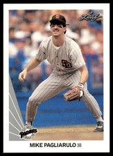1990 Leaf Mike Pagliarulo San Diego Padres #320