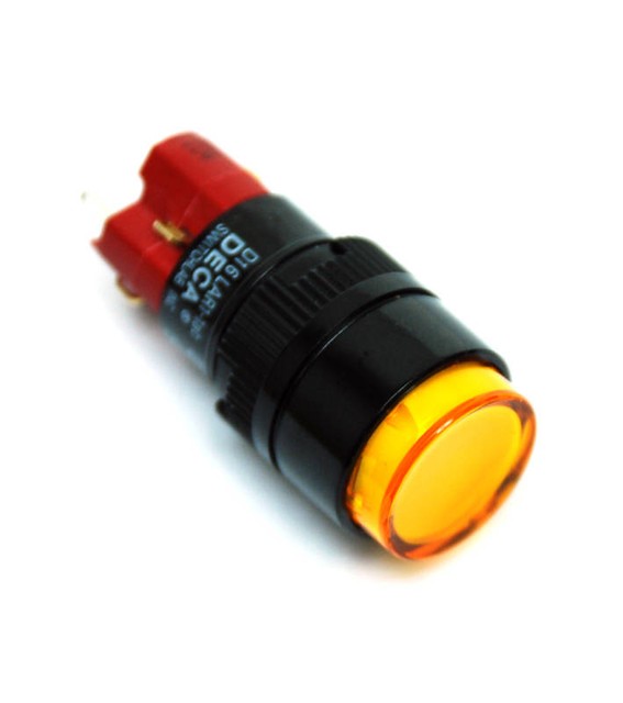1pc DECA Push Button Switch D16LMS1-1ab SPST Momentary Neon Lamp= AC220V Or 110V - Foto 4
