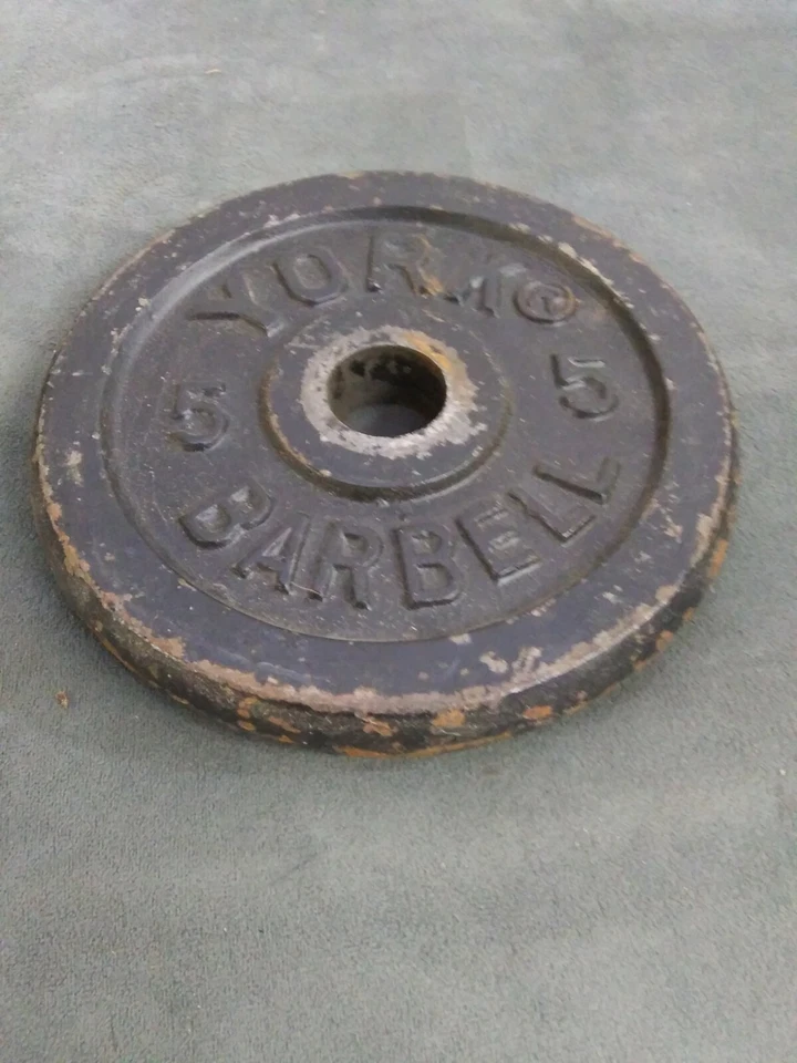 2 barras vintage de 5 libras cada una usadas  Foto 3 de 3