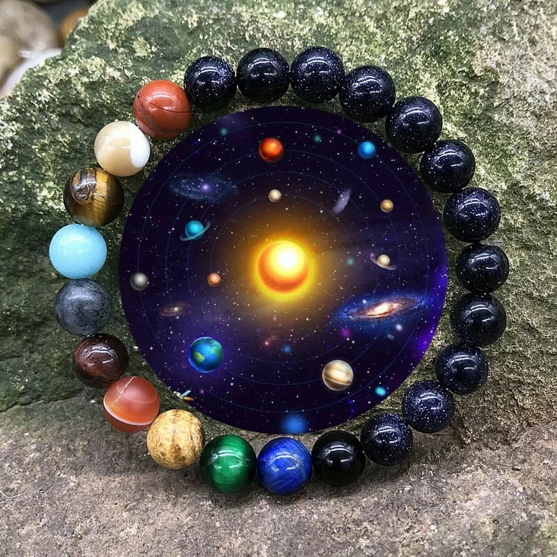 Solar system shop bracelet men