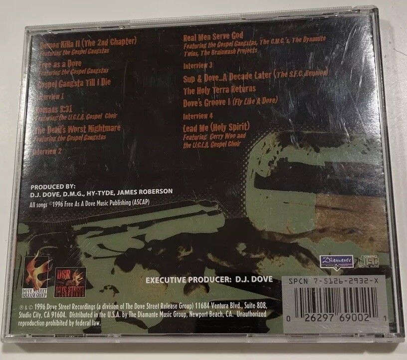 DOVE / ダヴ (CD) OP SFC's D.J. Dove “The Devil's Worst Nightmare” OP 1996 CD
