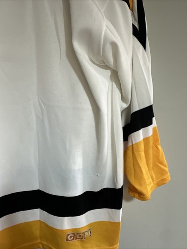 Pittsburgh Penguins Vintage CCM White NHL Hockey Jersey - Size P/S Petite Small - Picture 10 of 10