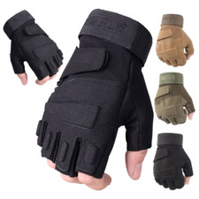 Breathable Anti Impact Gloves Half Finger Training Motorcycle Tactical Gloves