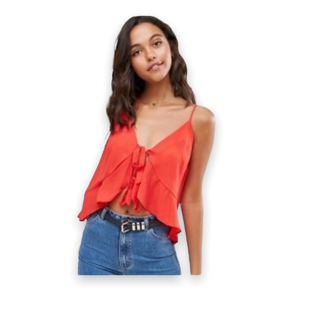 asos ruffle top