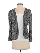 Parker Women Gray Silk Blazer S