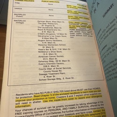 In Time of Emergency H-14 March 1968 A Citizen's Handbook on Nuclear Attack - Picture 3 of 5