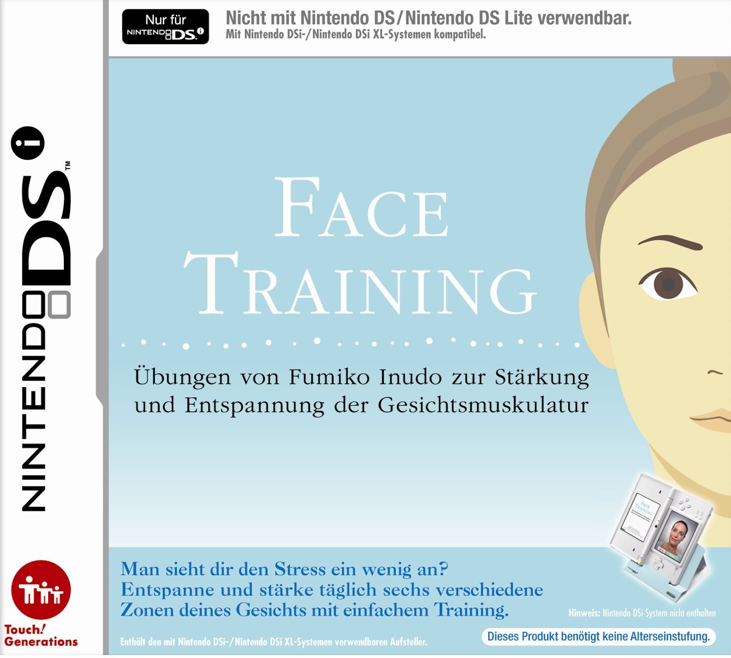 Face Training (nur für DSi und DSi XL) (Nintendo DS)